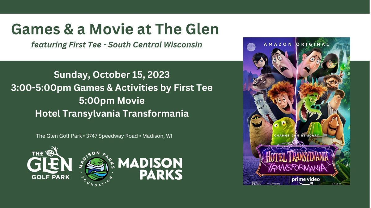 Games and Movie at The Glen This Sunday, October 15th!